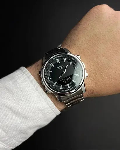 Часы наручные мужские Casio AMW-880D-1A - фото 4