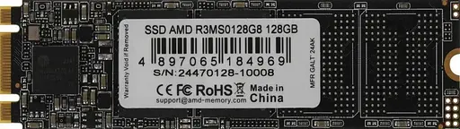 Накопитель SSD AMD m.2 NVMe 128Gb Radeon R3 (R3MS0128G8) - фото 1