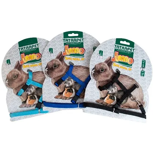 Поводок-шлея для гризуна TatraPet Jumbo 1х12-26 cм в асортименті