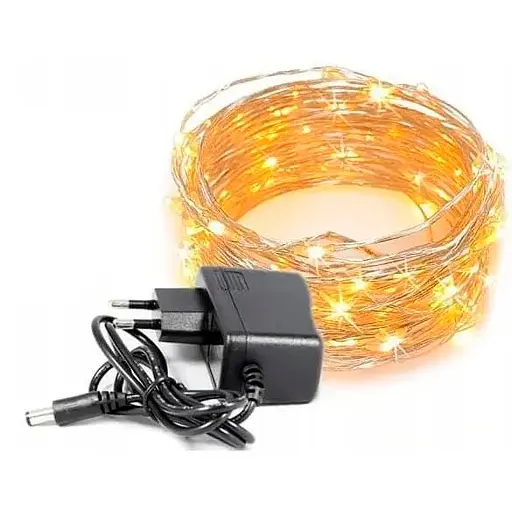 Светодиодная гирлянда нить B-LED LTL длина 25 м 300 led в розетку 220 в