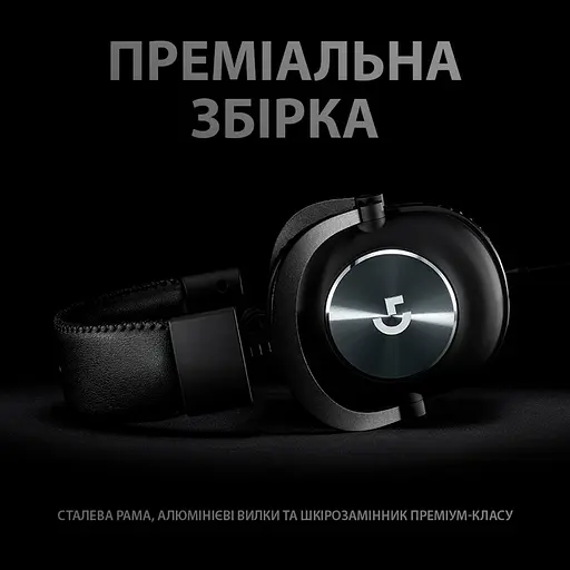 Наушники Logitech G PRO X Gaming Headset Black (981-000818) - фото 4
