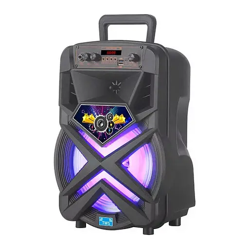 Портативная акустическая колонка NDR P77 10W Bluetooth стереосистема + караоке микрофон