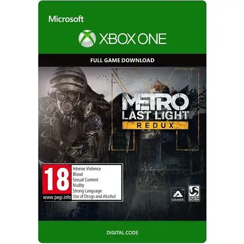 Гра Metro Last Light Redux (ваучер на скачування) (російська версія) (Xbox One)