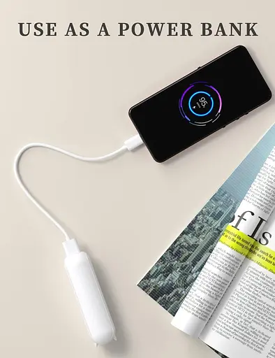 Портативный ручной вентилятор LETSCOL - фото 4