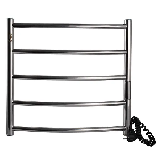 Электрический полотенцесушитель Unio LD ЕU 500-500-5 Лесенка Дуга, Хром, Правое, Электронный - фото 1