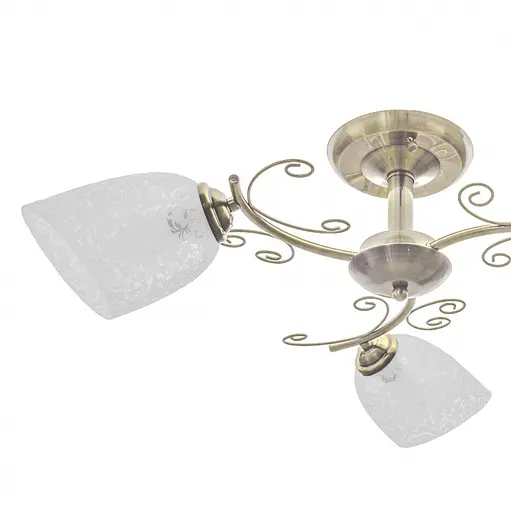 Люстра стельова Brille в спальню E27 60W BZ (LK-579C/3) - фото 5