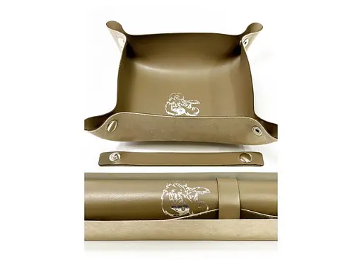 Настольная игра Планета Ігор Лоток для кубиков Дракон (коричневый) (Dice tray Dragon brown) (pi-dt005) - фото 10