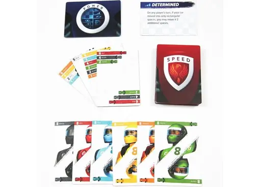 Настольная игра Restoration Games Формула скорости (Downforce) (англ.) (PS075) - фото 3