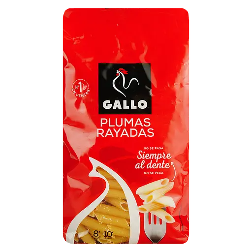 Макаронные изделия Gallo Plumas Rayadas 450 г