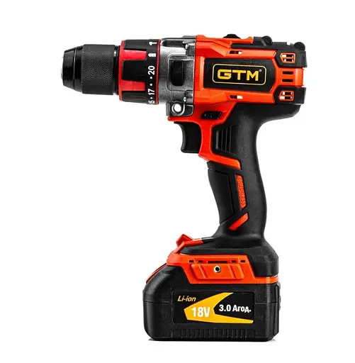 Акумуляторний ударний шурупокрут GTM DSI18/75BL - фото 2