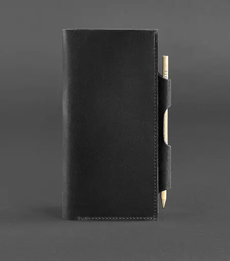 Кожаный тревел-кейс 3.0 черный Crazy Horse - фото 1