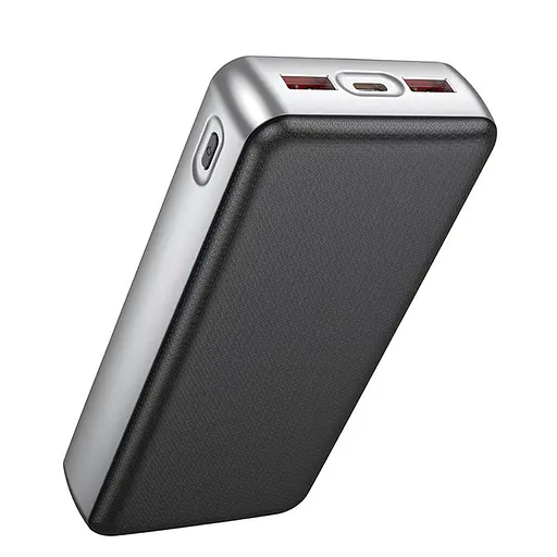 Портативний ЗП Power Bank BOROFONE BJ75A Foinse 22.5W+PD20W with display 20000 mAh Silver - фото 5