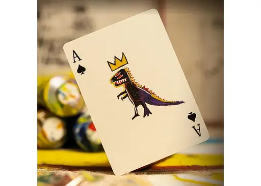 Карти гральні United States Playing Card Company Theory11 Jean-Michel Basquiat (ВР_КИТДМБ) - фото 3