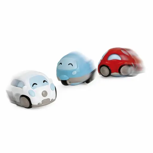 Набір машинок Chicco Міський ретропарк Turbo Ball 3 шт. (11854.00) - фото 1