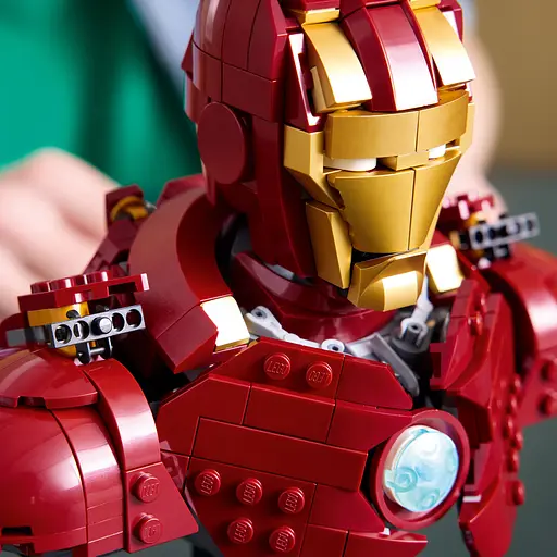 Конструктор LEGO Super Heroes Marvel Бюст Залізної Людини MK4, 436 деталей (76327) - фото 13
