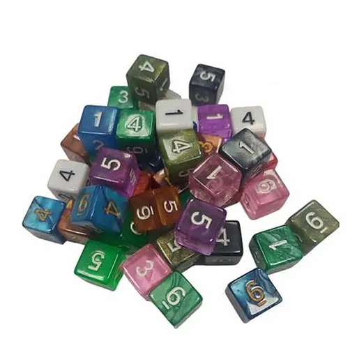 Настольная игра Games 7 Days Кубик игральный D6 , 1 шт. (D6Dice) - фото 1