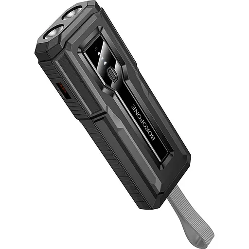 Зовнішній акумулятор Borofone BJ54 Graceful 10000mAh 22.5W Black [130210] - фото 3