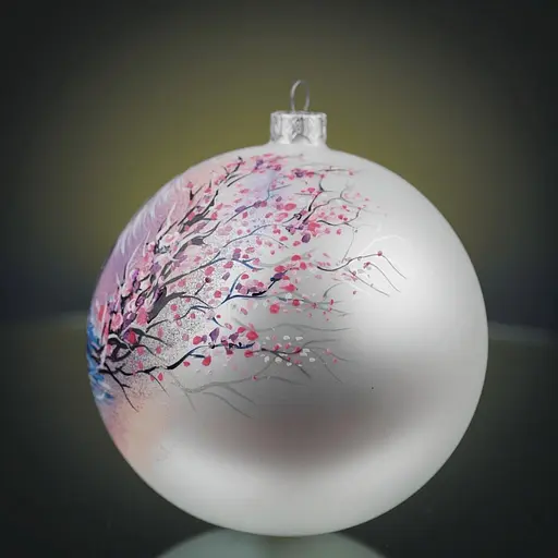 Ялинкова прикраса Різдвяні історії Символ 2026 Східний вітер куля скло (4820001168105) - фото 3