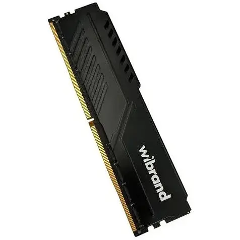 Пам'ять 32Gb DDR5 6000 MHz Wibrand чорний 48-48-48 1.1V з радіатором (WI6000DDR5D/32GB) - фото 1