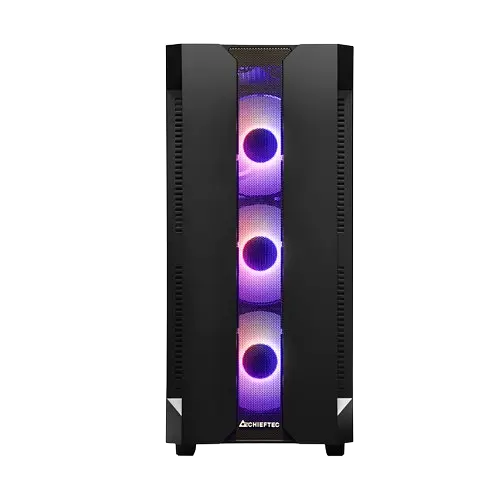 Корпус Chieftec Gaming Hunter Tempered Glass Edition ARGB Black (GS-01B-OP) - фото 2