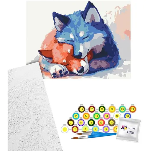 Картина за номерами Art Craft Дика ніжність 30х40 см (11710-AC) - фото 1