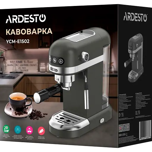 Кофеварка рожковая Ardesto YCM-E1502 [127569] - фото 11