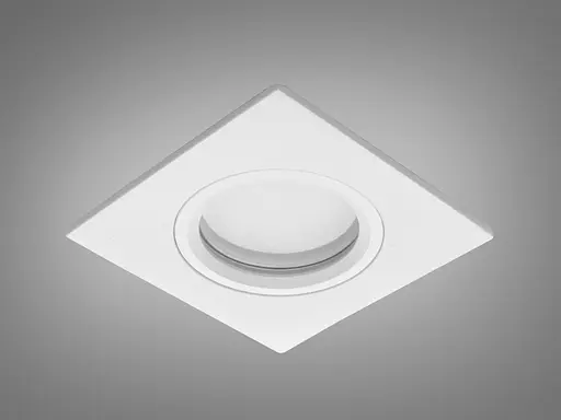 Чудовий, високоякісний точковий світильник серія "Аluminium", білого кольо. - фото 1