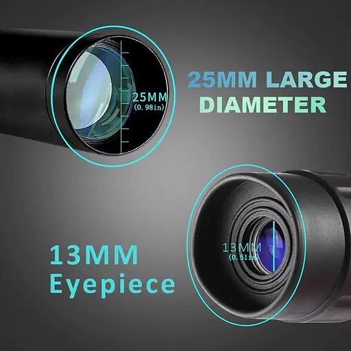 Монокуляр - телескоп із регульованим наближенням від 10 до 30Х разів OEM 10-30x25 (101159) - фото 5