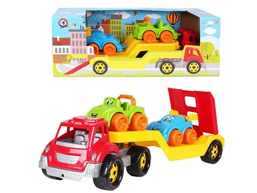 Трейлер з машинками, ТехноК - фото 3