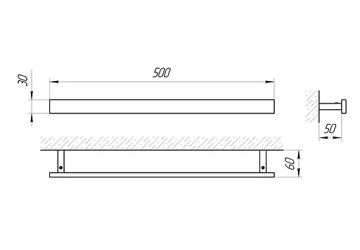 Тримач для рушника Laris Кватро 71401039 - фото 4