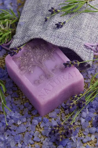 Мило Hand Made лавандове ручної роботи Natural 100 г (1005-02) - фото 3