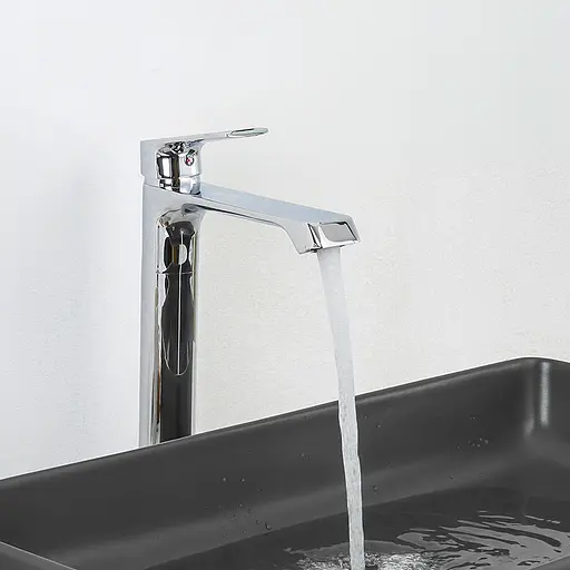 Змішувач для умивальника Frap F1071-2 Хром - фото 2