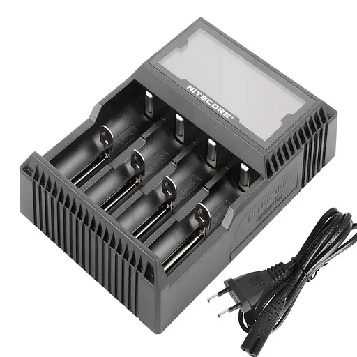 Универсальное зарядное устройство Nitecore D4 на 4 канала для аккумуляторов