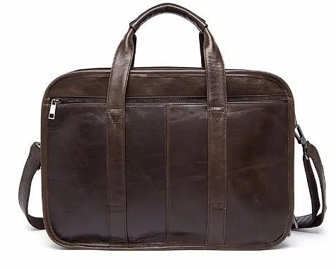 Чоловіча шкіряна сумка Vintage 38х27,5х4,5 см sum0012562 - фото 2