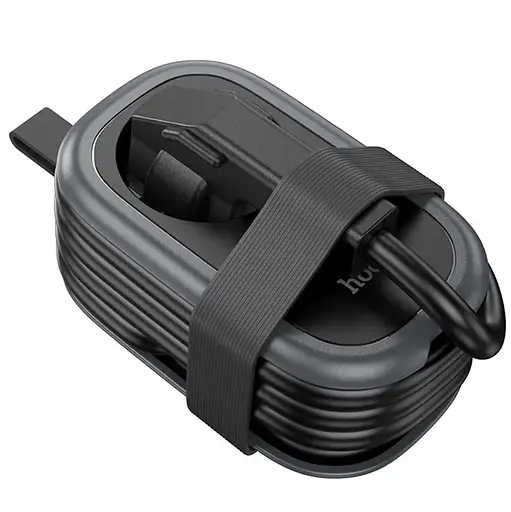 Сетевой удлинитель Hoco NS7 Sharp USB-C/USB-A Черный - фото 5