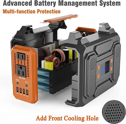 Портативна електростанція ZeroKor 75000mah 300W Зовнішній акумулятор - фото 2