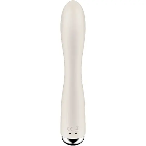 Вібратор-кролик Satisfyer Spinning Rabbit 1 Beige - фото 4