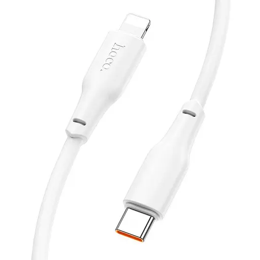 Кабель Hoco X93 Type-C to Lightning Force fast charging data cable 2 м 20W белый - фото 1