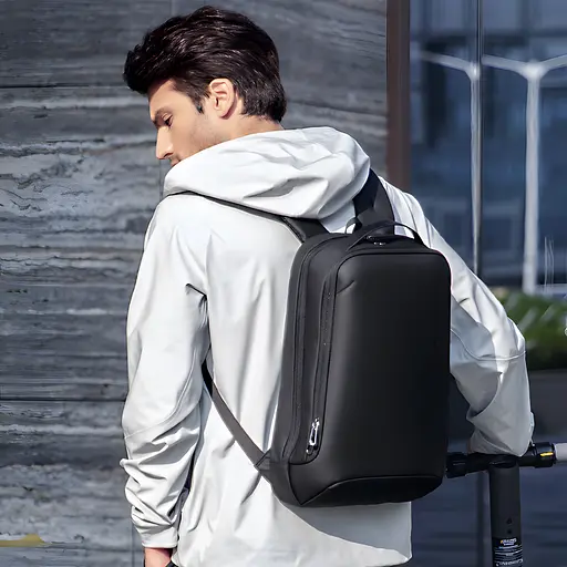 Рюкзак для студента Mark Ryden MR9008 водонепроникний (Чорний)