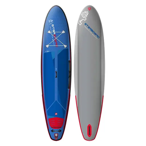 Sup-дошка StarBoard Inflatable Sup 12'0 X 33 X 4.75 Icon Deluxe SC Сірий/Синій (1053-2012220601001) - фото 2