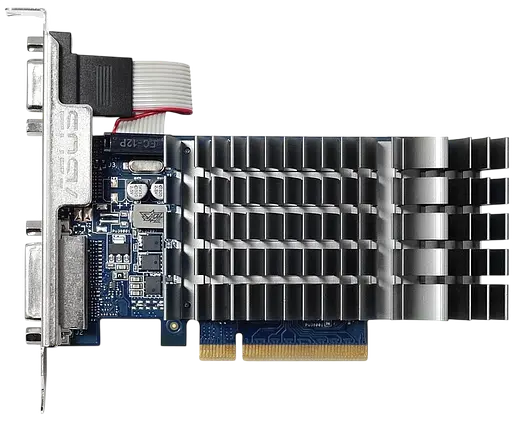 Видеокарта GeForce GT 710 1GB Asus Silent (710-1-SL) Б/У - фото 2