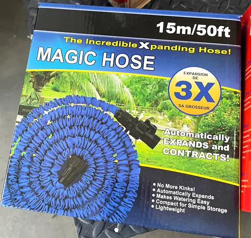 Шланг садовий поливальний саморозтягуючий Magic Hose 15 м стрейч м'який для поливу - фото 6