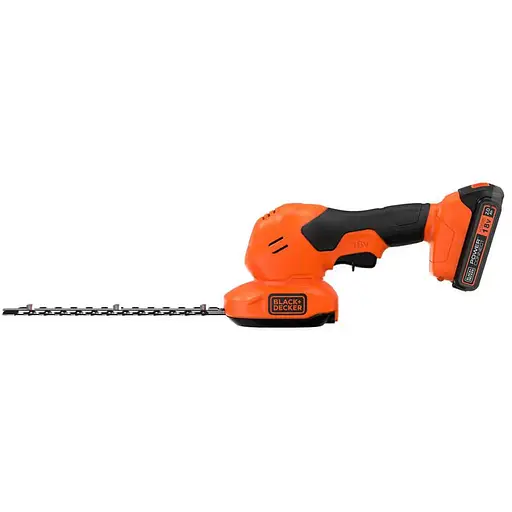 Кущоріз-ножиці акумуляторні Black+Decker 18В 2Аг 2 в 1 діаметр гілок 8 мм (BCSS18D1) - фото 3