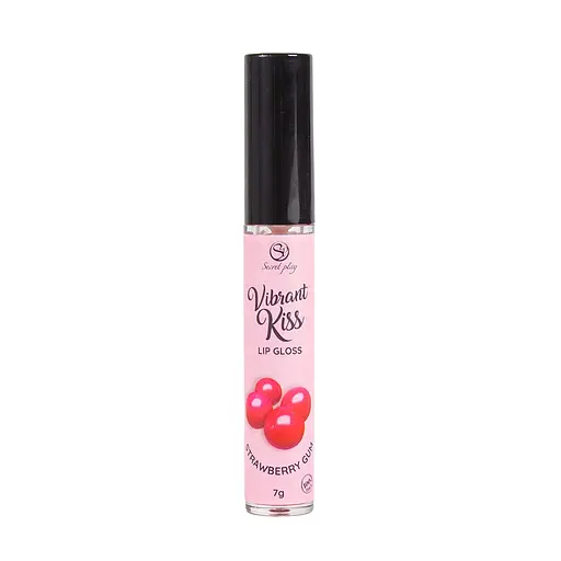 Блиск для губ Secret Play Vibrant Kiss Strawberry Gum 6 мл - фото 4