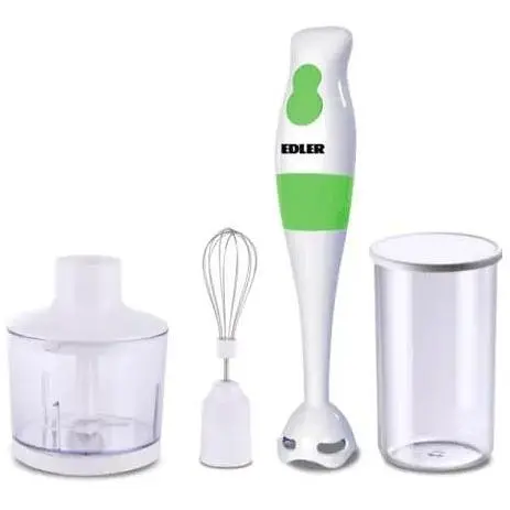 Блендер Edler EDHB-1630, White/Green, 250W, погружной