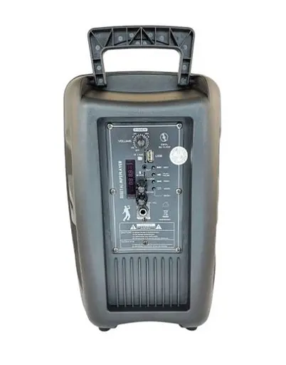 Колонка Big PK-07 bluetooth + микрофон (248*189*371) USB/MO3/FM/TWS black - фото 3