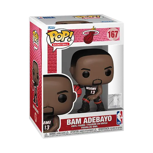 Фигурка Funko NBA Pop - Bam Adebayo (Бем Адебайо) 72249 - фото 2