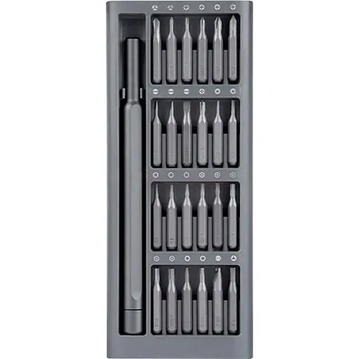 Викрутка з комплектом біт і стрижнів Xiaomi Mi Precision Screwdriver Kit 24 в 1 (BHR4680GL) [22723] - фото 6
