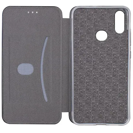 Шкіряний чохол-книжка Classy для Xiaomi Redmi 7 Темно-синій - фото 3