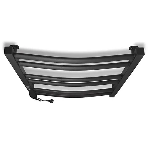 Електрична рушникосушарка Laris Зебра Атлант ЧФЧ6 500x700 Е ліва R3 73207619, Чорний матовий, Ліве, Електронний - фото 5